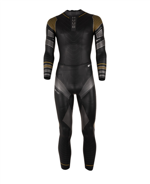 HUUB PINNACLE PRATA/AMARELO NB (sem Breakaway Zipper)